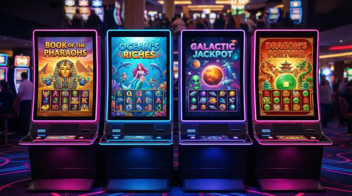 多主题老虎机游戏展示